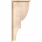 Ekena Millwork Ridgewood Smooth Corbel w/Backplate, Douglas Fir, 7 1/2"W x 14"D x 30"H COR08X14X30RID01SDF - alternate 2